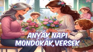 Anyák napi versek (mondókák)🌹❤️😊