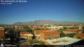 Oct 25 2024 - UArizona Dept of Computer Science Webcam Timelapse