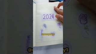 "Bullet Journal 2024: تخطيط إبداعي  - Watch Now! 📅✨" #shorts #asmr #planning