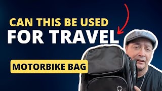 Motorcycle Tank Bag Mini - Excellent Shoulder Bag for Travel 🏍️ ✈️