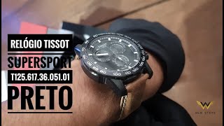 Relógio Tissot SuperSport T125.617.36.051.01 Preto