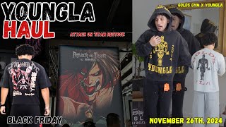 Youngla HUGE Black Friday Drop | Golds Gym Collab