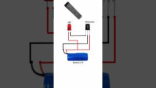 How to make Remote control tester  using  IR receiver #shorts #pbexperiment