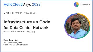 Session 03 - Infrastructure As Code for Data Center Network