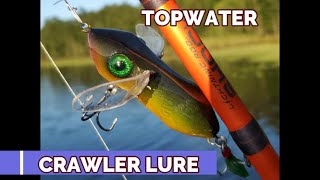 Making a Topwater Crawler Lure, Step-by-Step  #topwaterlure #Crawlerlure