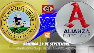 Canal 4 TCS | LMF El Salvador 24/25 CD Municipal Limeño vs Alianza FC (Jornada 12) Anuncio