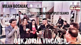 Milan Bosnjak Ork. Zokija Vincanca Šumadijski pravi mix pesama