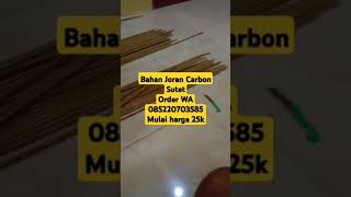 Bahan joran carbon sutet #shorts #pancing #bahanjoran #joran #shortvideo #sutet