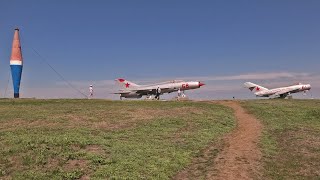 Забытая съёмка. "Военная горка" в Темрюке. Самолёты, вертолёты, ракеты и прочее. Лето, 2021