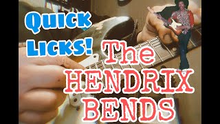 Quick Licks: THE JIMI HENDRIX BENDS!