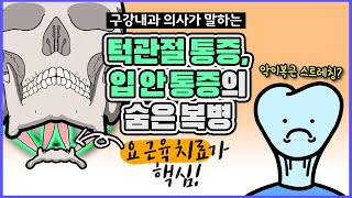 턱관절 통증, 입안 통증의 숨은 복병 (feat. 악이복근 통증과 악이복근 스트레칭, 두힘살근 통증관리로 턱관절장애 목통증 치료)