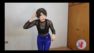 Barberette  Scarlett - Wig Haircut and Headshave - Part 3 - Bob to Pixie