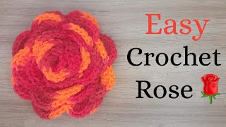 Create an impressive big rose flower with an easy step by step guide | Create rose with simple steps