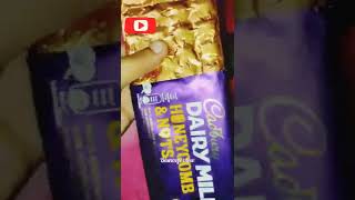 Cadbury Dairy Milk Honeycomb & Nuts Chocolate #dairymilk #chocolate #shorts #bisnoofiview