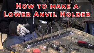 How to make a Lower Anvil holder : ProShaper Youtube English Wheel