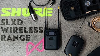 The Shure SLX-D Wireless Range