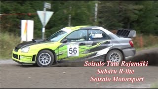 Maanrakennus Sjöberg Rallisprint 2024 Tatu Soisalo Subaru R lite