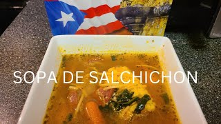 Sopa de Salchichon🇵🇷