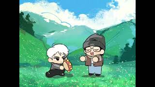 YiZhan Cartoon Story || Wang Yibo and Xiao Zhan | YiZhan's trip