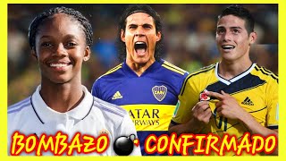 IMPACTO MUNDIAL! El nuevo equipo de JAMES RODRIGUEZ| GUERRA FRIA ¿CAVANI A BOCA?- LINDA CAICEDO WOW!