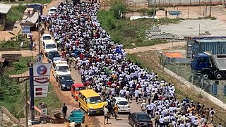 😳ADIEMBRA SHS (ADISEC) SRC WEEK CELEBRATIONS MASSIVE FLOAT IN TAKORADI 🔥🔥🥁🎺🎷🪘