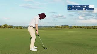 PGA Tour St Andrews hole 13  Tony  54 foot putt