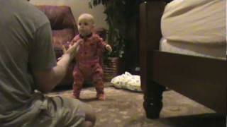 Jackson learning to walk at 10 months