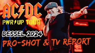 AC/DC - PRO-SHOT & TV REPORT - Dessel 09.08.2024 ("POWER UP"-Tour) | IF YOU WANT BLOOD