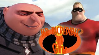 Mr Incredible Fights Gru (F**king heroic)