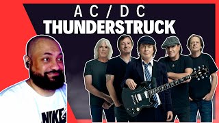 AMERICAN REACTING TO | AC/DC - Thunderstruck (Official Video)