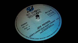 Joy Peters - Don't Loose Your Heart Tonight (1987)