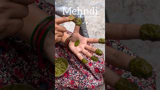 Natural Mehndi #youtube #plants #rakshabandhan