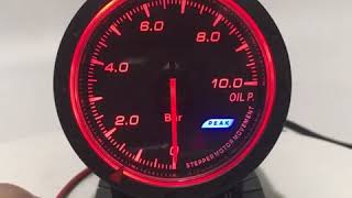 60mm CR oil pressure gauge