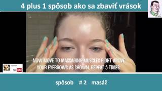 4 plus 1 spôsob ako sa zbaviť vrások