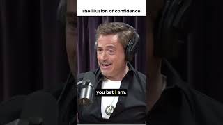 Unmasking the Illusion of Confidence 🎭 by RDJ" | #podcast  Clip 🎧✨|Joe Rogan Podcast