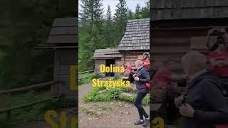 Dolina Strążyska #shorts #travel #vlog #zakopane #podróże #youtuber #travelvlog #mountains #city