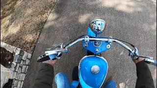 1956 Cushman Scooter 22hp, this thing is a blast, no reserve on Bring a trailer!