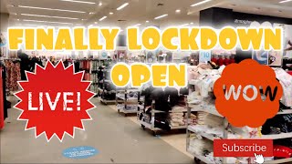 FINALLY LOCKDOWN OPEN