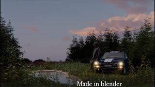 Как я сделал эту кинематографическую сцену в Blender 3D | How I made this cinematic scene in blender