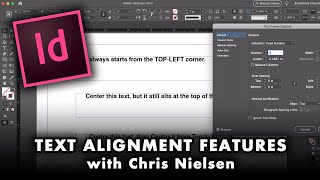 Dealing with Text Alignment in InDesign