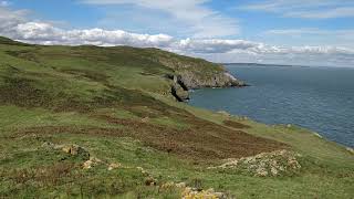 Lambay Island panoramic view