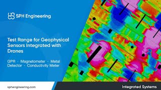 Test Range for Geophysical Sensors Integrated with drones = UAS