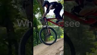 What you see vs what I see #downhillmtb #jump #killington