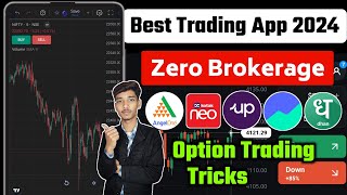 Best trading app zero brokerage | Zero brokerage Best trading app | Best option trading app