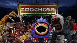 Zoochosis ALL MONSTERS vs MINECRAFT vs ROBLOX vs GARRY'S MOD and ALL ZOONOMALY 2 MONSTERS #33