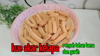 IDE JUALAN CARA MEMBUAT KUE AKAR KELAPA RENYAH || IDE USAHA