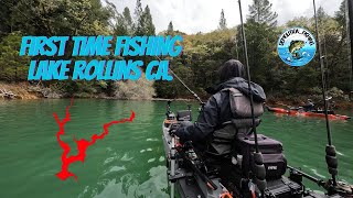 First Time Fishing Lake Rollins in California