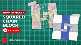 How to make a squared chain block