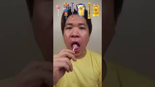 Makan serba chupa chups #asmr #shorts