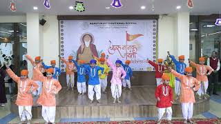 Guruparv Celebration, Guru Nanak ji Jayanti, Nagar Kirtan, Agastya International School, Rohtak